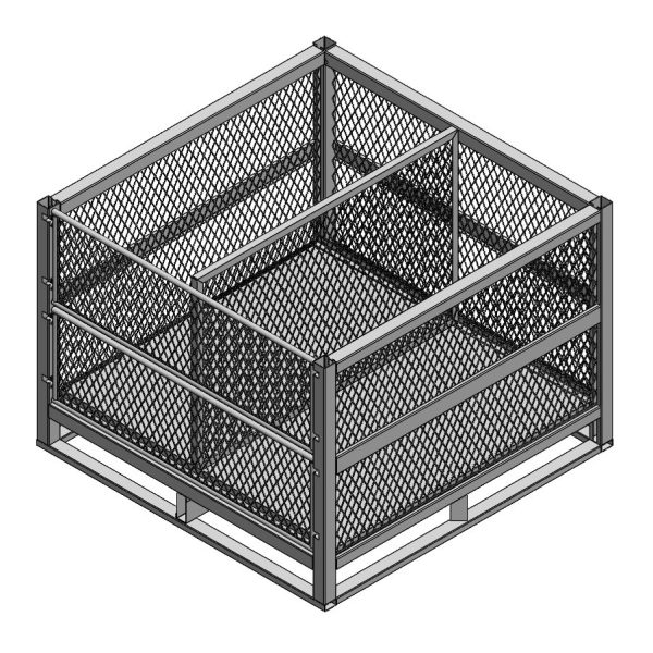 palletized container drawing