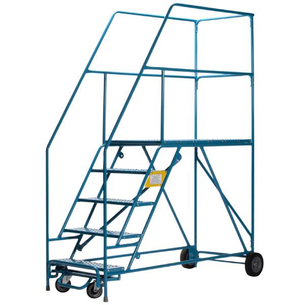 rolling ladder for workplace safety