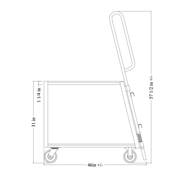 Unitran custom stock picker cart